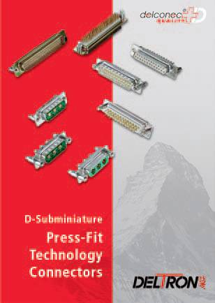 D-Subminiature Press-Fit Technology Connectors