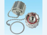 3353A - 02 Metal cap with chain (IP68)