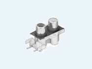 SCP681(2P) THT 90° 2x1-fold Solder pins