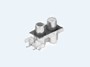 SCP681(2P) THT 90° 2x1-fold Solder pins