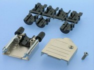 856 Cast metal, straight cable outlet
