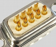 D-Sub with solder cup