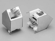 3063-8 entry 45° THT shielded