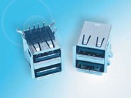6120A 2-fold USB-A Jack