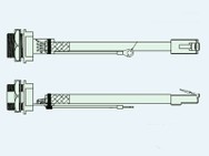 3352K - RJ45 Jack w. Grounding wire (IP68)