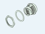 3353E - Metal RJ45 Jack for PCB (IP68)