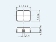 SH(S,N,P)1R SMT 2,0x2,5mm 2,8/3,0/3,3V