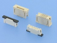 5561 ZIF SMT RM 1,00mm stehend