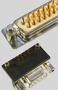 D-Sub in Einpresstechnik