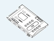 ICA-568-1 Push-Push 8 Kontakte h=1,9mm