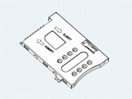 ICA-568-2 Push-Push 8 Kontakte Standoff