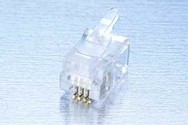 100-4P Stecker, 4polig, ungeschirmt
