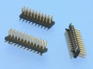 7072 SMT Stift 0,4x0,4mm 2-reihig 180°