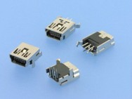 825 mini-USB THT