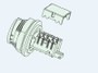 3351F - RJ45 Buchse mit IDC (IP68)