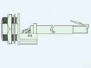 3352D - RJ45 Buchse mit Kabel (IP68)