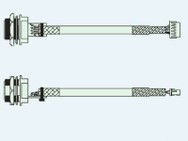 3352E - RJ45 Buchse mit Kabel (IP67)