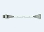 4001A (C/W) - M12 Buchse mit Kabel (IP68)
