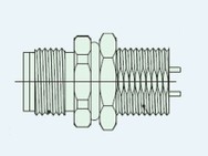 4001B - M12 Buchse Rückmontage (IP68)