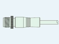 4006A - M12 Buchse mit Kabel (IP68)