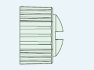 A4001 - M12 Kappe Stecker (IP68)