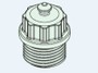 M4001 - M12 Kappe Buchse (IP68)